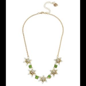 Betsey Johnson Lily Flower Necklace